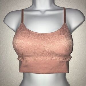 Scalloped Lace Stretch Bralette.